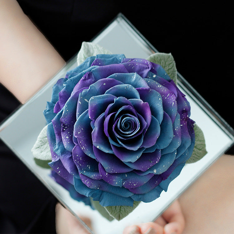 Eternal Rose — Finished Acrylic-Encased Giant Real Rose — Valentine's Day Gift for Your Girlfriend