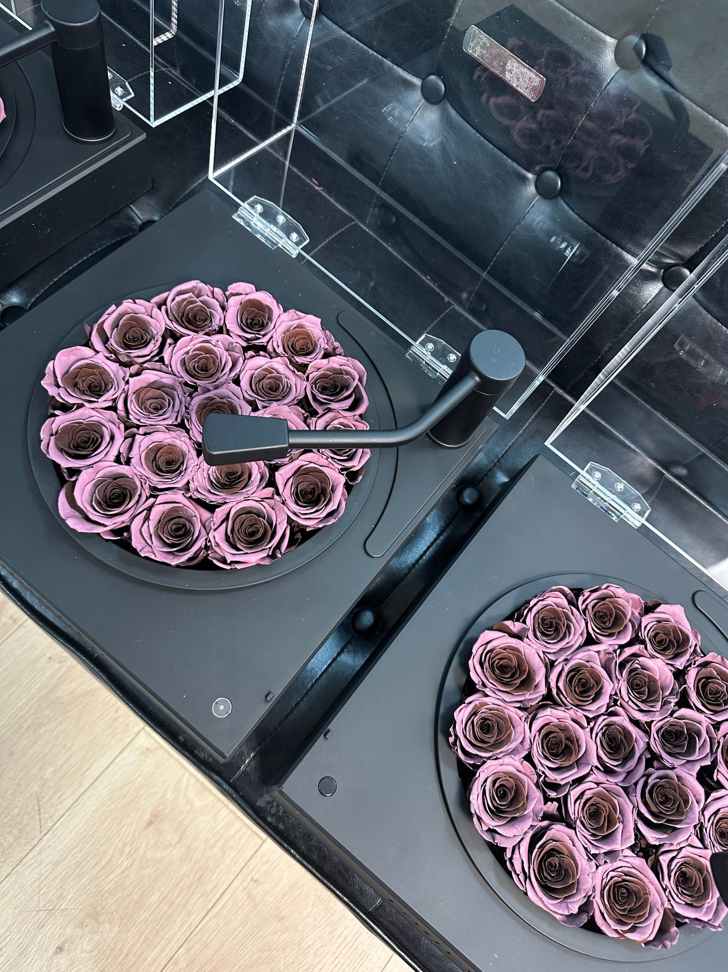 Everlasting Rose Heart Bluetooth Speaker - Eternal Love Musical Gift Box for Women