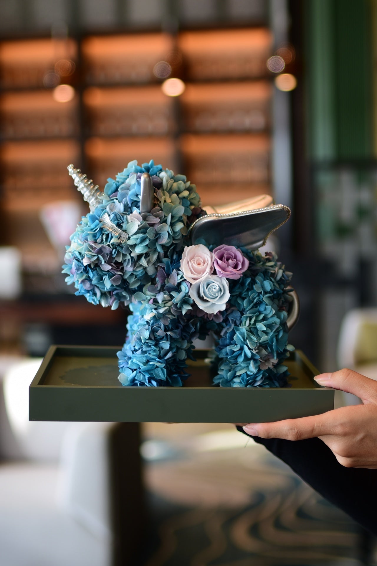 Preserved Flower Creative "Dreamy Unicorn" Gifts, Home Decor, and Fairy Tale Themed Party Gifts