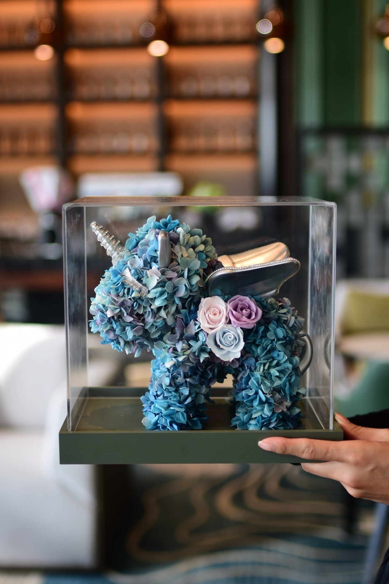 Preserved Flower Creative "Dreamy Unicorn" Gifts, Home Decor, and Fairy Tale Themed Party Gifts