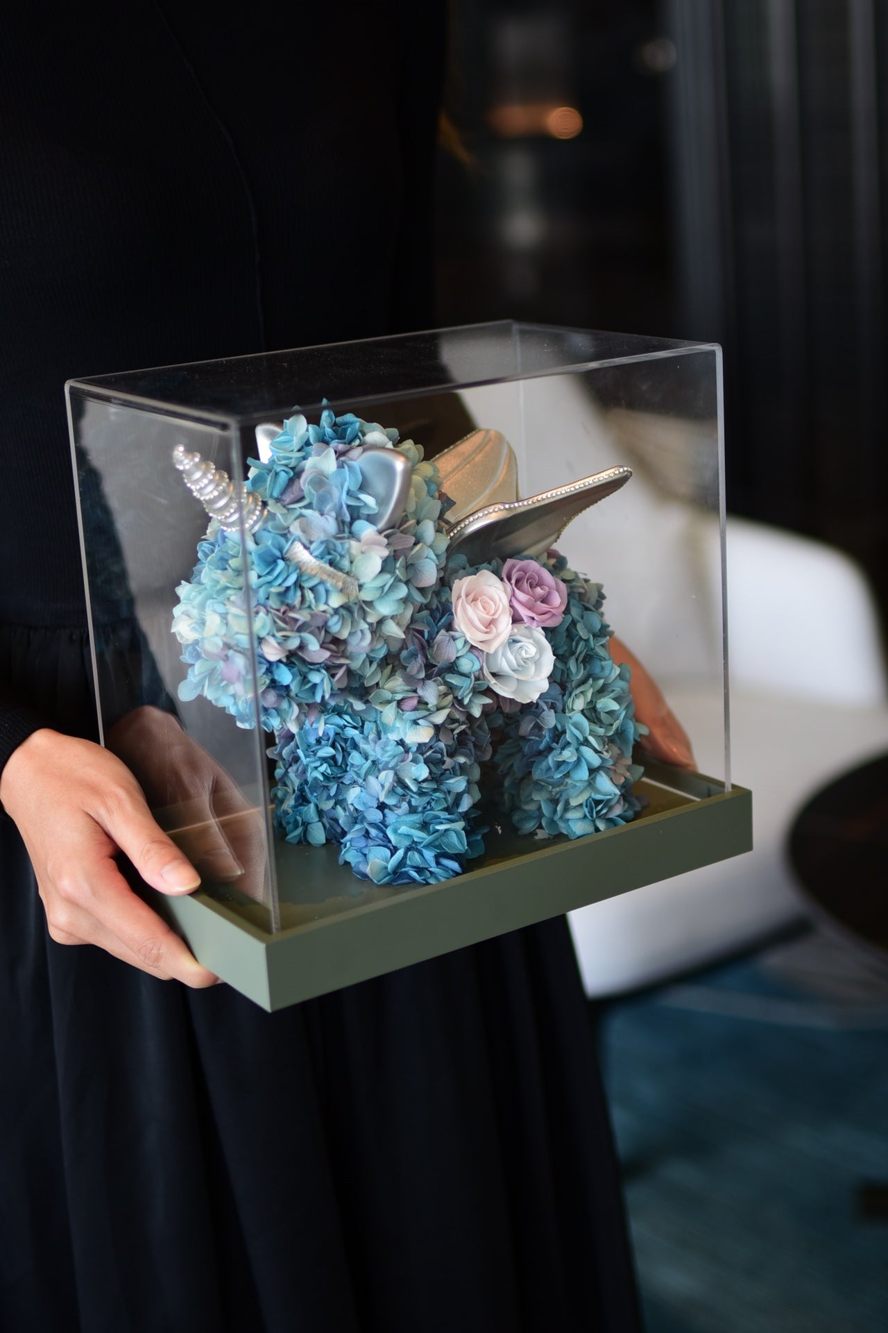 Preserved Flower Creative "Dreamy Unicorn" Gifts, Home Decor, and Fairy Tale Themed Party Gifts
