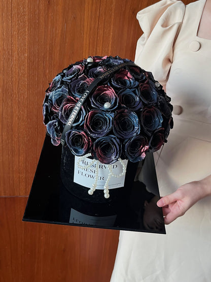 Creative Preserved Flower Gift Box — A Delightful Surprise for Her: The Ideal Choice for Birthdays and Proposals