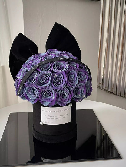 A Preserved Rose Gift Box or Floral Bucket—A delightful surprise gift for your girlfriend on Valentine's Day or her birthday.