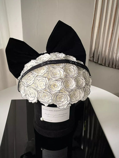 A Preserved Rose Gift Box or Floral Bucket—A delightful surprise gift for your girlfriend on Valentine's Day or her birthday.