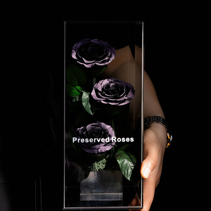 Festival Gift Box — Preserved Rose & Acrylic Ornament | Birthday Gift, Festive Blessing, or Proposal Gift