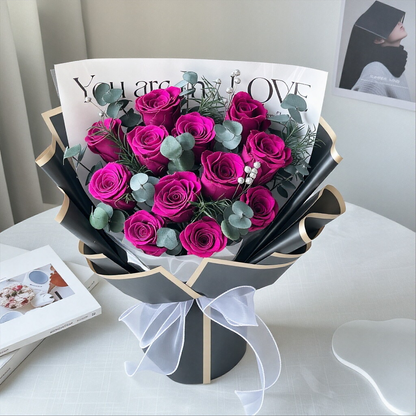 Preserved Flower Bouquet Gifts: Teacher's Day Bouquets, Birthday Presents, Festive Gifts, and Valentine's Day Surprise Boxes