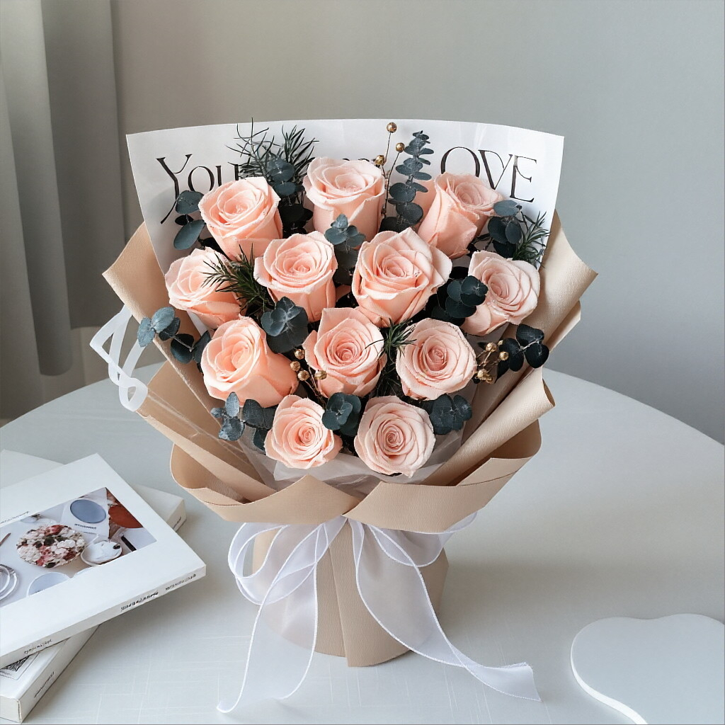Preserved Flower Bouquet Gifts: Teacher's Day Bouquets, Birthday Presents, Festive Gifts, and Valentine's Day Surprise Boxes
