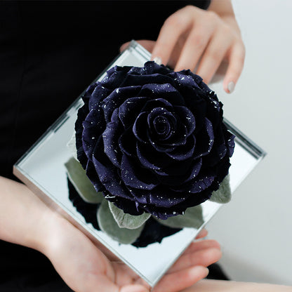 Eternal Rose — Finished Acrylic-Encased Giant Real Rose — Valentine's Day Gift for Your Girlfriend