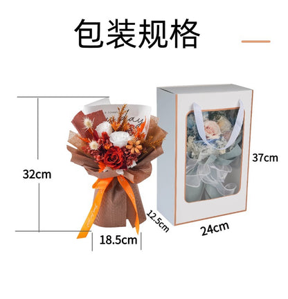 Valentine's Day Preserved Rose Bouquet — An Exquisite Floral Gift for the Holidays and a Special Tribute for Teachers' Day